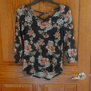 Maurices floral sweater